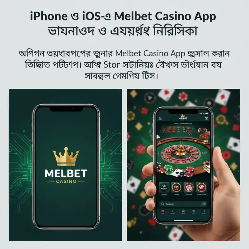 Melbet Casino App iOS Guide Banner